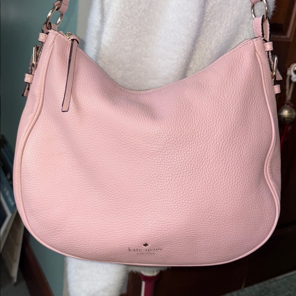 kate spade Handbags - Kate Spade  hobo bag, shoulder bag, pebbled leather  pink   excellent condition